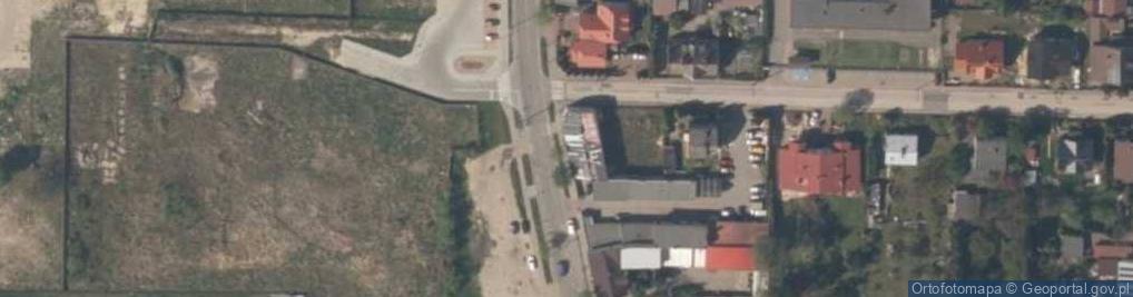 Zdjęcie satelitarne Handlowo Usługowa Spółdzielnia Socjalna Madea w Skierniewicach