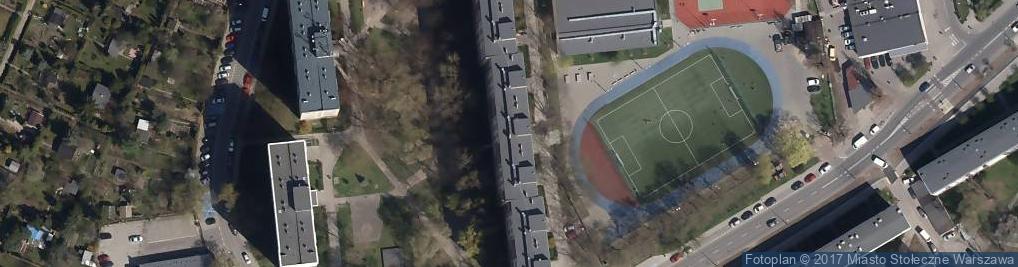 Zdjęcie satelitarne Handlowo Usługowa