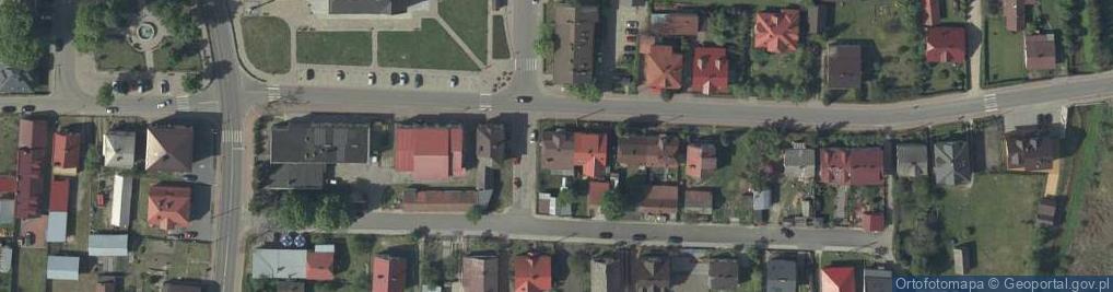 Zdjęcie satelitarne Handlowo Usługowa
