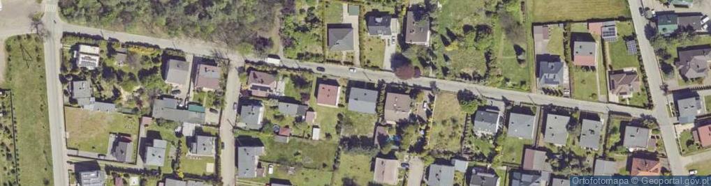 Zdjęcie satelitarne Handlowo Usługowa