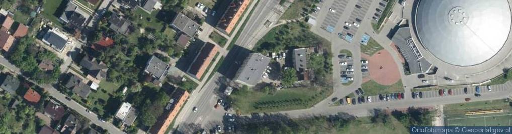 Zdjęcie satelitarne Handlowo Usługowe
