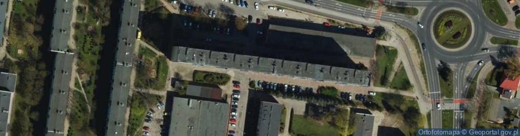 Zdjęcie satelitarne Handlowo Usługowy ZD Ślusarsko Elektroniczny