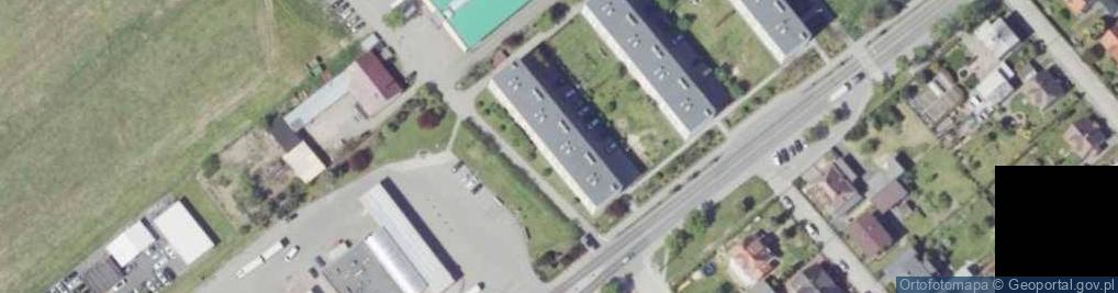 Zdjęcie satelitarne Handlowy Dom Wysyłkowy Tomex