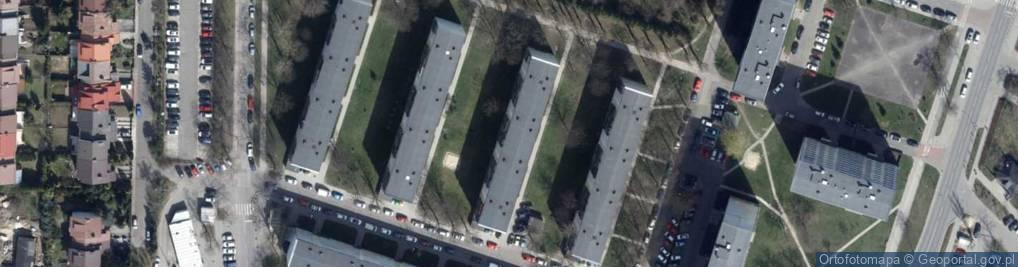 Zdjęcie satelitarne Hang Przedsiębiorstwo Usługowo Handlowe Hang Brzozowska