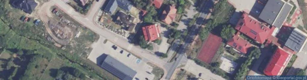 Zdjęcie satelitarne Hanna Pietrasiak Usługi Gastronomiczne