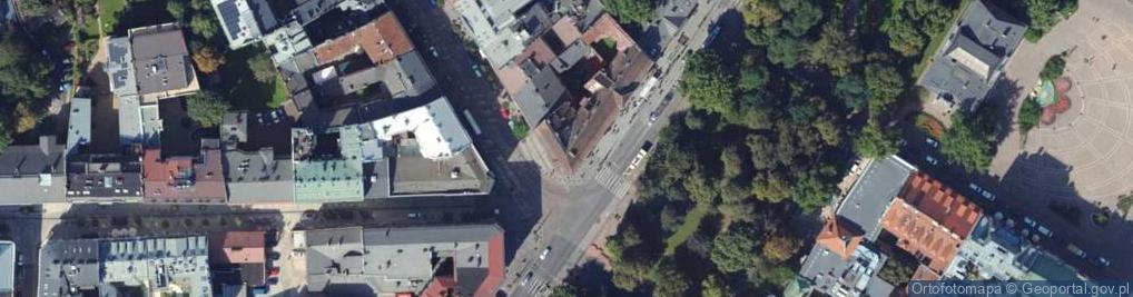 Zdjęcie satelitarne Hanna Prażmo Bentkowska Biuro Obrotu Nieruchomościami w Bentkowski