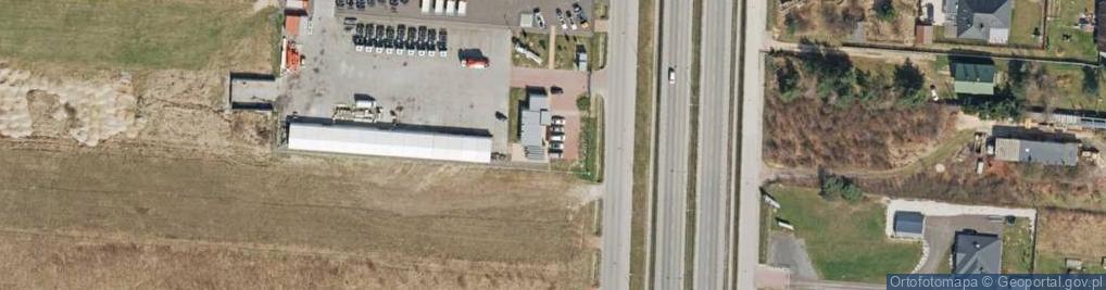 Zdjęcie satelitarne Hansa z Siedzibą w Kielcach