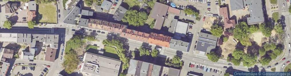 Zdjęcie satelitarne Hasińska Danuta Hasiński Roman