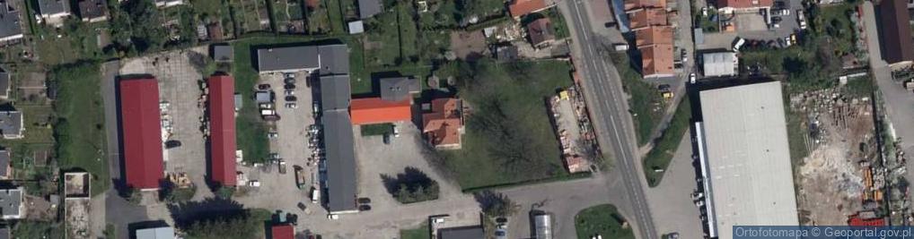 Zdjęcie satelitarne Haweka Werkstatt Technik Polska w Likwidacji