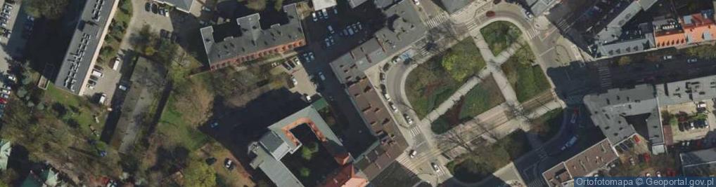 Zdjęcie satelitarne Hegemon Administracja Budownictwo Nieruchom Kleczewski Hasiński