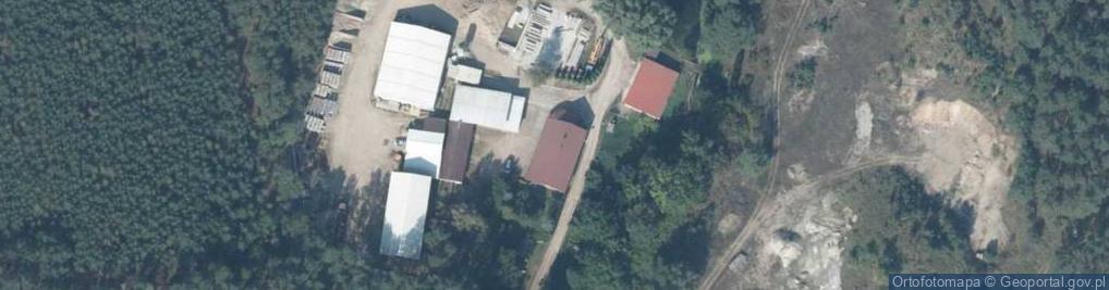 Zdjęcie satelitarne Henryk Ciamciak Żwir-Bet Pan Henryk Ciamciak