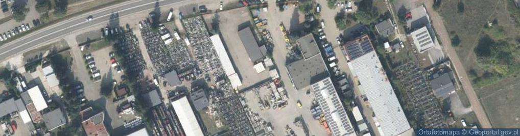 Zdjęcie satelitarne Henryk Furmaniak Trans-Serwis Przesiębiorstwo Handlowo--Usługowe