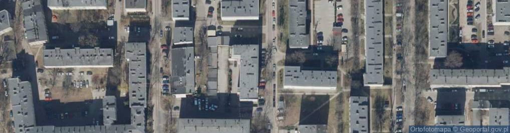 Zdjęcie satelitarne Hipovet Laboratorium P Cyrankowski K Zielińska