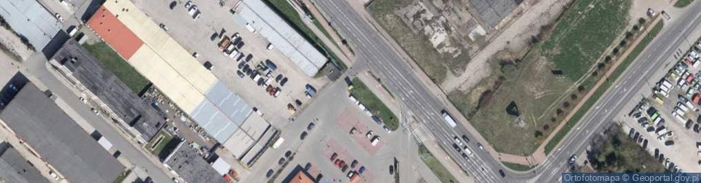 Zdjęcie satelitarne Hit Car Auto Handel Exp Imp Sekrecki Grzegorz Sekrecki Cezary