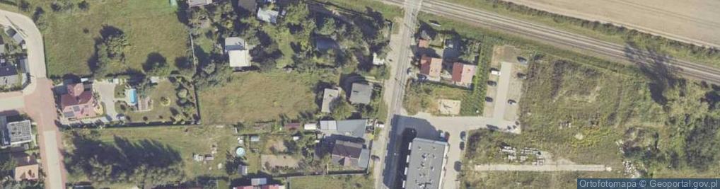 Zdjęcie satelitarne Hodowla Psów Gabriela Spiączka Leszno