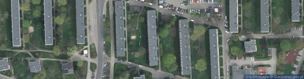Zdjęcie satelitarne Horodyłowska J.Handel