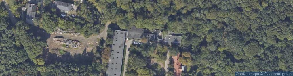 Zdjęcie satelitarne Hospicjum im Jana Pawła II