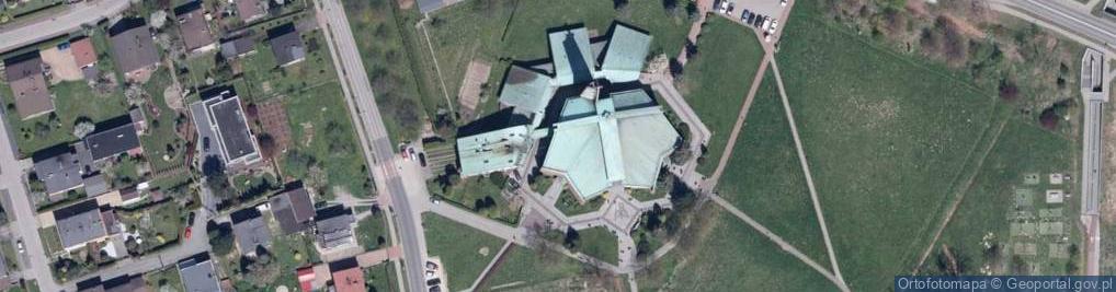 Zdjęcie satelitarne Hospicjum św Ojca Pio