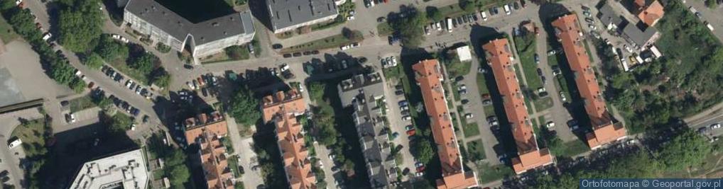 Zdjęcie satelitarne Hoswerk Przedsiębiorstwo Produkcyjno Usługowe