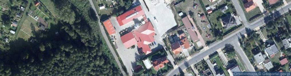 Zdjęcie satelitarne Hoszman Schody i Drzwi