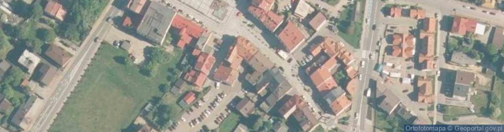 Zdjęcie satelitarne Houfek