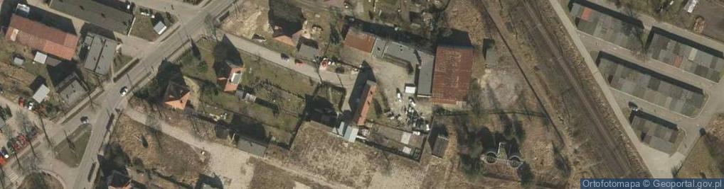 Zdjęcie satelitarne Hpu Skład Opału Alicja Szymczuk Iwona Grychowska
