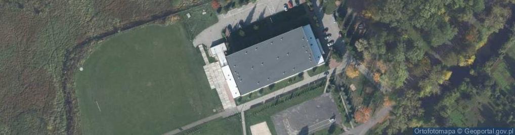 Zdjęcie satelitarne Hrubieszowski Ośrodek Sportu i Rekreacji w Hrubieszowie