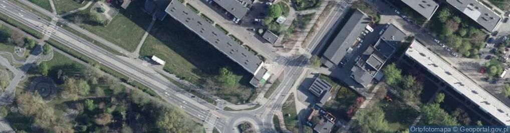 Zdjęcie satelitarne Hryniów S.Transport, Dzierżoniów