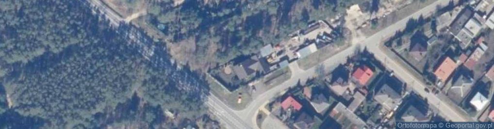 Zdjęcie satelitarne Hubert Koziński Transport Samochodowy Ciężarowy Usługi Koparką