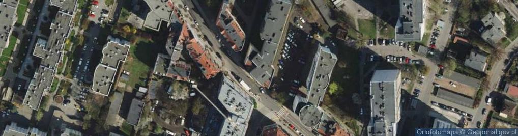 Zdjęcie satelitarne Hubert Łęcki Hubertus