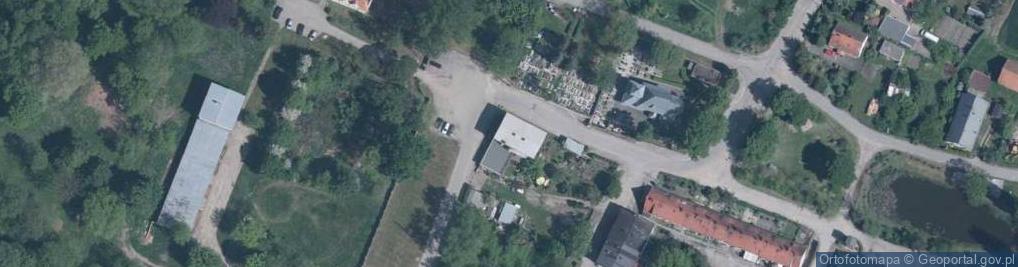 Zdjęcie satelitarne Huragan