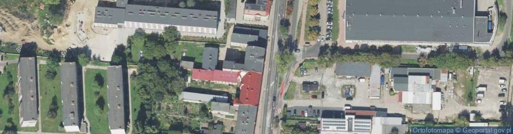 Zdjęcie satelitarne Hurt Detal Art Przemysłowe Seba