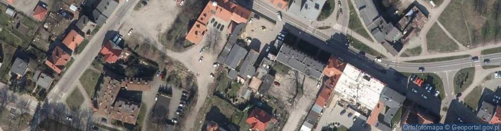 Zdjęcie satelitarne Hurt-Detal Art.Spożywcze i Przemysłowe Mirosław Szczepański
