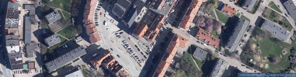 Zdjęcie satelitarne Hurt Detal Export Import Handel Obw Art Spoż i Przem Lewandowska M