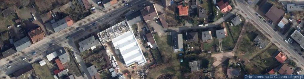 Zdjęcie satelitarne Hurt Detal Handel Okrężny Exp Imp Art Przem Spoż Prod Odzieży Stala A