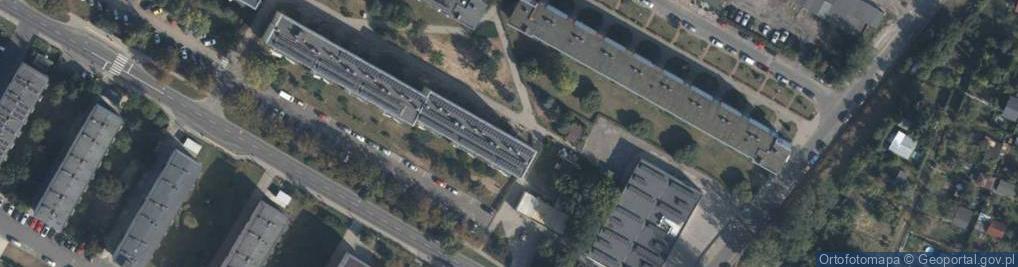 Zdjęcie satelitarne Hurt Detal Handel Okrężny