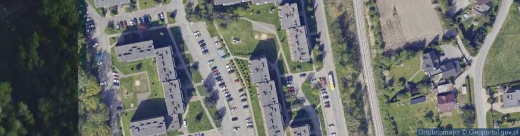 Zdjęcie satelitarne Hurt Detal Import Eksport Usługi Transp Mech Poj