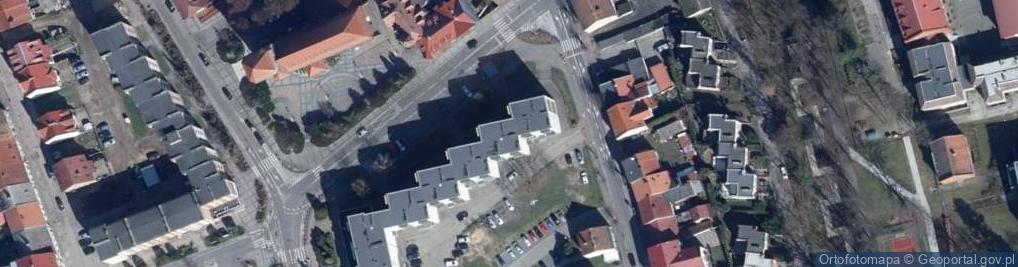 Zdjęcie satelitarne Hurt Detal Kwiaciarnia Import Eksport Barbara Obst Irena Lisowska