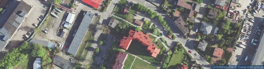 Zdjęcie satelitarne Hurtowa Detaliczna Sprzedaż Artyk Spożywczych Przemysł