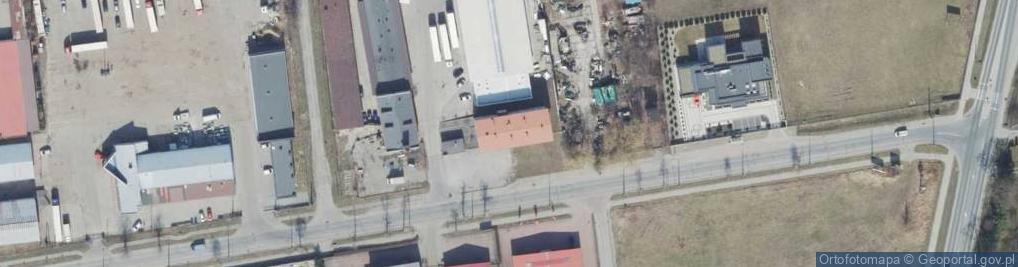Zdjęcie satelitarne Hurtownia An Mar Bała Tomasz Filip