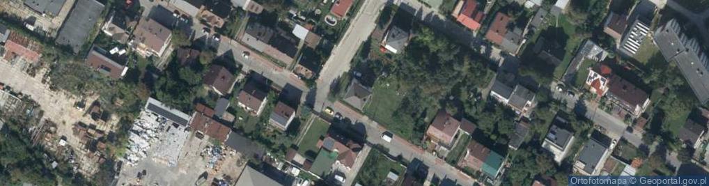 Zdjęcie satelitarne Hurtownia Art Przemysłowych Bombel