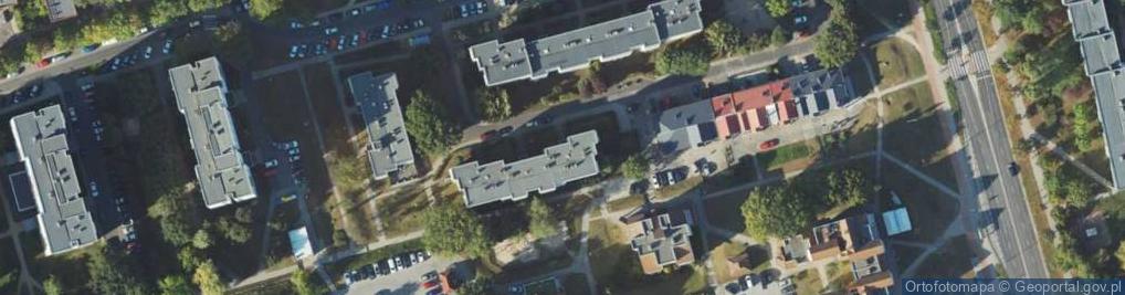 Zdjęcie satelitarne Hurtownia Art Przemysłowych Import Export