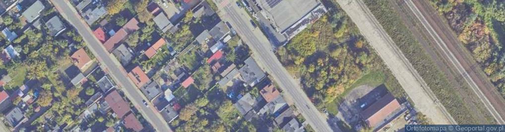 Zdjęcie satelitarne Hurtownia Artykułów Papierniczych