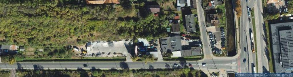 Zdjęcie satelitarne Hurtownia Artykułów Przemysłowych Techgum Jerzy Feliksiak Maciej Feliksiak