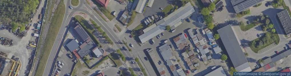 Zdjęcie satelitarne Hurtownia Artykułów Spożywczych Sławomir Brak