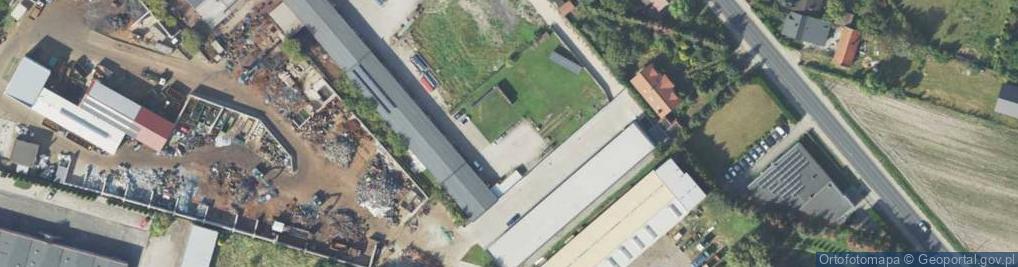 Zdjęcie satelitarne Hurtownia Chemiczna Mat