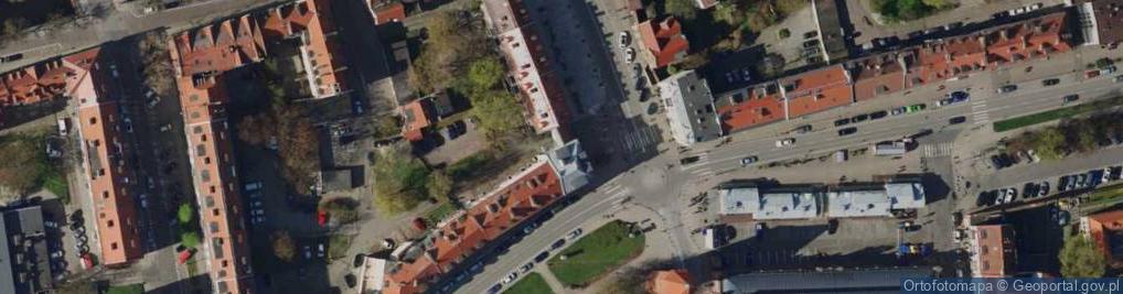 Zdjęcie satelitarne Hurtownia Gerlach Export Import Gerlach Jadwiga
