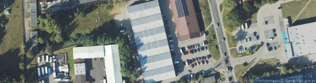 Zdjęcie satelitarne Hurtownia Kwiatów