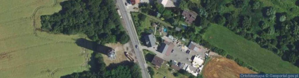 Zdjęcie satelitarne Hurtownia Materiałów Budowlanych "Adex" Adrian Pierończyk