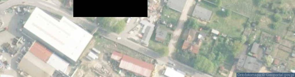 Zdjęcie satelitarne Hurtownia Materiałów Budowlanych i Instalacyjnych Instaldachbud Katarzyna Rapcinska Grażyna Watoła